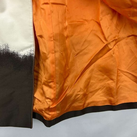 Ellen Tracy Women's XS Gradient Multicolor Short Sleeve Jacket Front Pockets - Picture 14 of 16